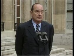 FRANCE: US SECRETARY OF STATE ALBRIGHT MEETS CHIRAC News Clip