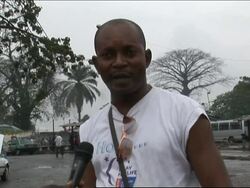 UN peacekeepers deployed in city after election, vox pops News Clip