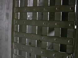 Inside an Old Jailhouse Stock Footage