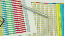 HD : Financial Report Stock Footage