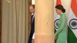 The Duke and Duchess of Cambridge Meet With Narendra Modi News Clip