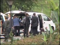 US Secretary of State arrives in Medellin in bid to revive trade deal News Clip