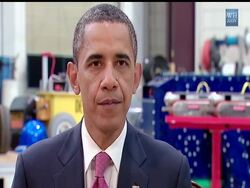President Barack Obama says technological innovations such as robots can help pump jobs into the economy and spur growth in clean energy and advanced manufacturing. (June 25) News Clip