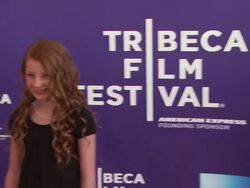 Carolina Andrus at the Premiere Of 'Snowmen' - 9th Annual Tribeca Film Fest at New York NY. (Footage by WireImage Video/GettyImages) Stock Footage