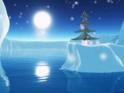 Christmas and ice. Stock Footage