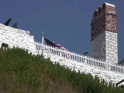 Mackinac fort 4 - HD 1080/60i Stock Footage