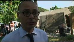 Second group of orphans flies to France with adoptive parents News Clip