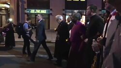 After Royal Sermon, Curry Leads Washington March News Clip