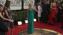 Stars including Julia Roberts, Jennifer Lawrence and Sandra Bullock arrive at the Golden Globe Awards News Clip