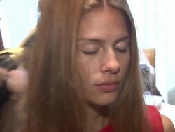 Agent Provocateur Soir_e Fashion Show - Runway and Backstage Stock Footage