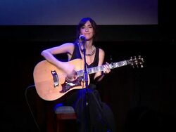 PERFORMANCE - Kate Voegele at 2014 UNICEF Children's Champion Award Dinner Stock Footage