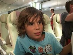 VOICED: All aboard the superjumbo A380 -- a cheap ticket for tourists News Clip