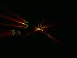 Dollar Symbols Stock Footage