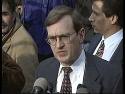 USA: PRESIDENT CLINTON'S ALLEGED SEX SCANDALS SITUATION UPDATE News Clip