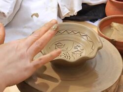 Potters Wheel Stock Footage