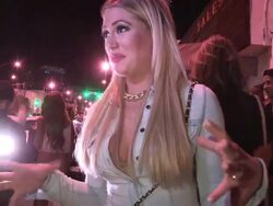 Jenny Shakeshaft on working with Oliver Stone and Terrence Malick departing 1 Oak WeHo Stock Footage