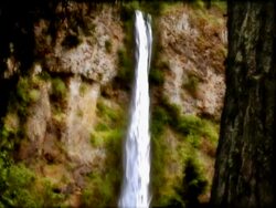 Portland, Oregon, Multnomah Falls Stock Footage