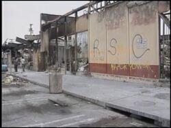 Large Fires During LA Race Riots Stock Footage
