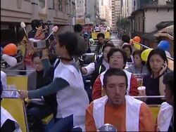 People's protest caravan, militant French farmer News Clip