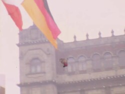 National Palace Mexico Stock Footage