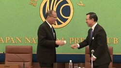 CLEAN : Philippine leader welcomes evolving Japan security role News Clip