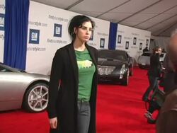 4th Annual 'ten' Fashion Show Presented By General Motors arrivals and Interviews Stock Footage