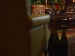 Contemporary Living Room Stock Footage