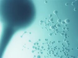 Atoms - loop Stock Footage