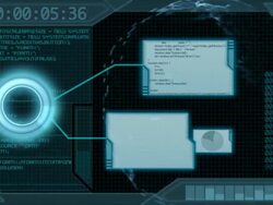 High Tech Control Panel Stock Footage
