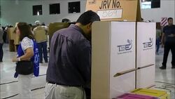 CLEAN : El Salvador votes as elections test president's party News Clip