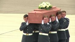 CLEAN : Tunisia attacks: Coffins ofmore victims arrive back in UK (3) News Clip