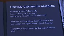 An exhibition of over 200 gifts presented to the Queen goes on display at Buckingham Palace News Clip