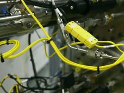 MS TU Instrument in laboratory (Research and development of solar energy conversion materials) / Ann Arbor, Michigan, United States  Stock Footage