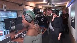 Prince Harry and Meghan Markle visit Reprezent community radio station in Brixton News Clip