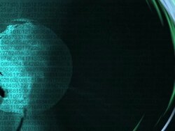 Digital business abstract Stock Footage