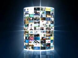 Media Cylinder Stock Footage