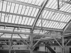 Indoor Ice skating rink. Stock Footage