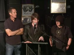 SPEECH - John Rzeznik on his career and induction Stock Footage