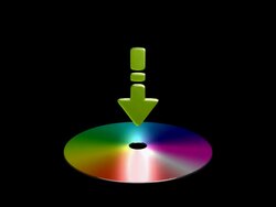 Download Installation Disc Arrow Stock Footage