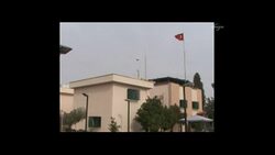 CLEAN : FILE : Images of the Turkish consulate in Mosul Iraq News Clip