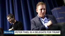 Forbes: Peter Thiel Is a Delegate for Donald Trump News Clip