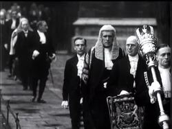Judges of England Pass In Procession News Clip