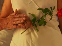 Senior Couple In Love Stock Footage