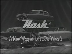 1954 Nash TV commercial: Convenience Stock Footage
