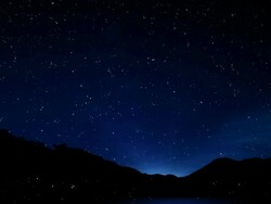 Night sky Stock Footage
