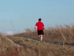 Runner Stock Footage