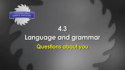 Describing People in English Instructional Video