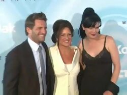 Cathy Schulman, Pauley Perrette at the 2011 Women In Film Crystal + Lucy Awards Sponsored By Pandora And Max Mara at Beverly Hills CA. (Footage by WireImage Video/Getty Images Entertainment Video) Stock Footage