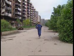 BOSNIA: SARAJEVO: MARATHON RUNNER TRAINS FOR OLYMPIC GAMES News Clip