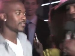Ray J outside Trousdale in West Hollywood at the Celebrity Sightings in Los Angeles at Los Angeles CA. (Footage by WireImage Video/GettyImages) Stock Footage